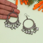 Black Color Fashion Earrings 