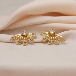 Gold Color Antique Gold Plated Earrings 