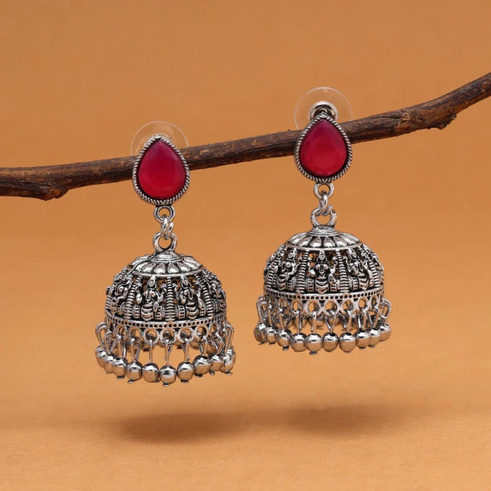  Rani Color Oxidised Earrings