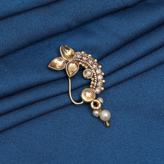 Gold Color Nose Pin